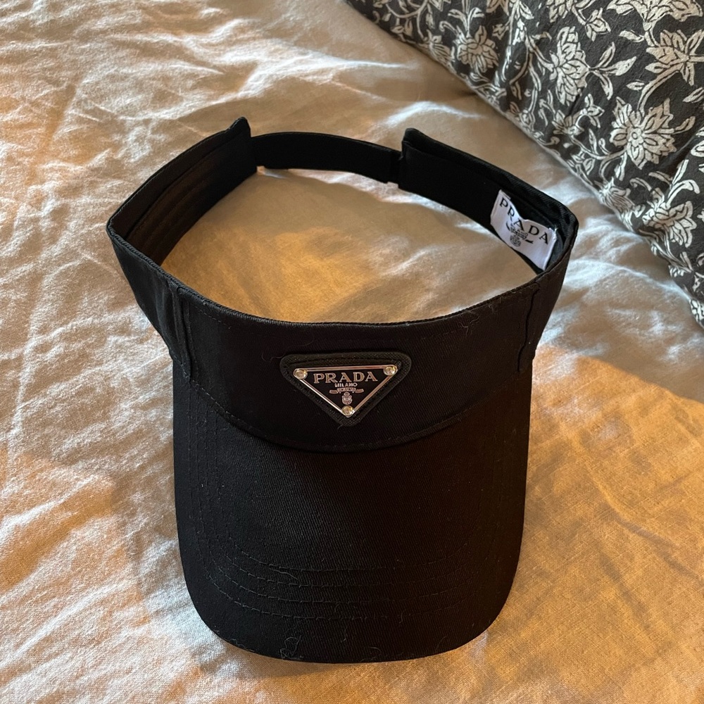 Prada Black Visor